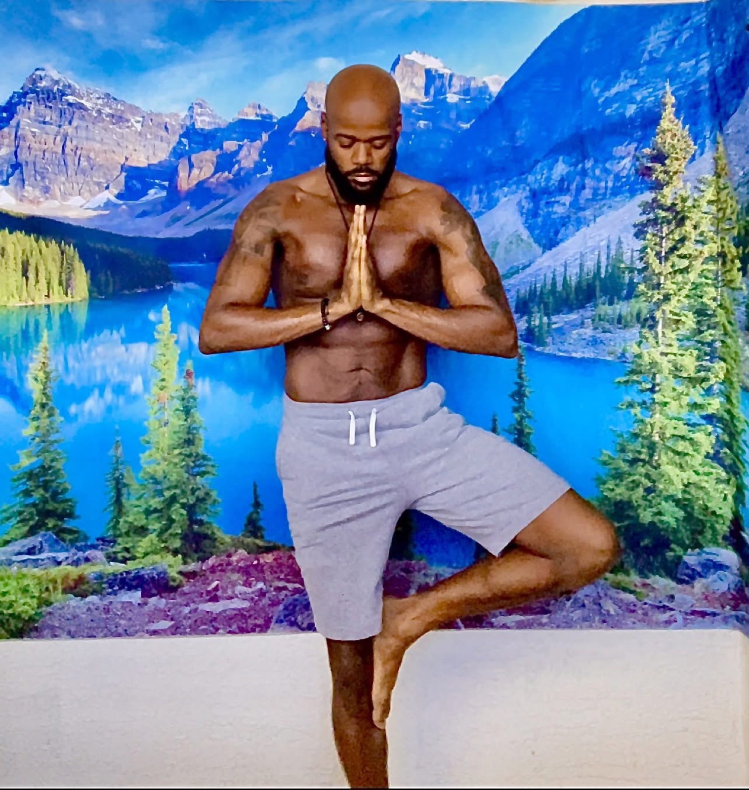 Muhammad, yogi at Yoga Cold Bath